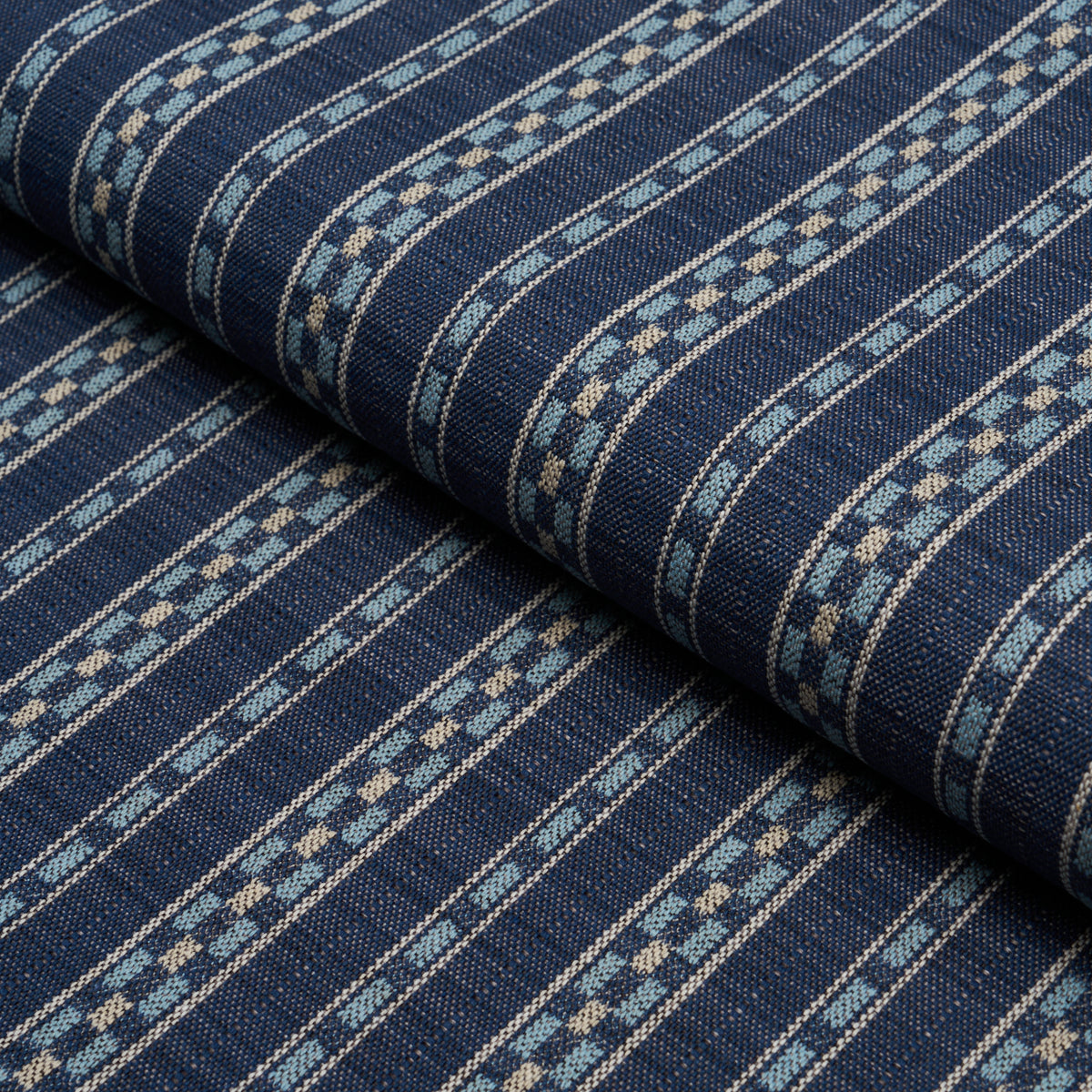 Rowan Performance - Denim - Schumacher 88661 Fabric - Schumacher Fabric