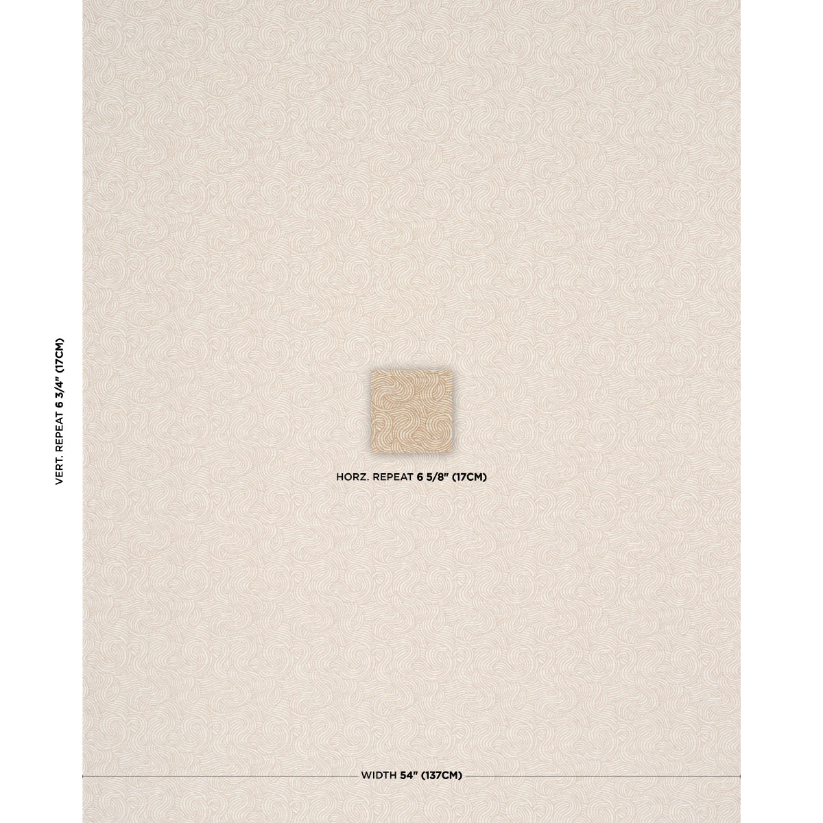 Tideline Performance - Neutral - Schumacher 88671 Fabric - Schumacher Fabric