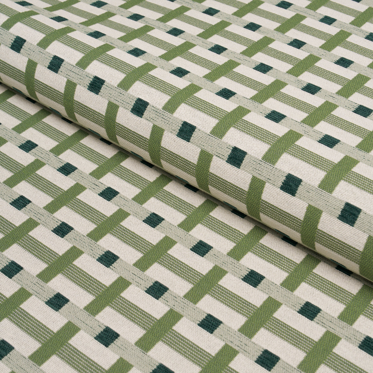 Stone Harbor Performance - Green - Schumacher 88682 Fabric - Schumacher Fabric