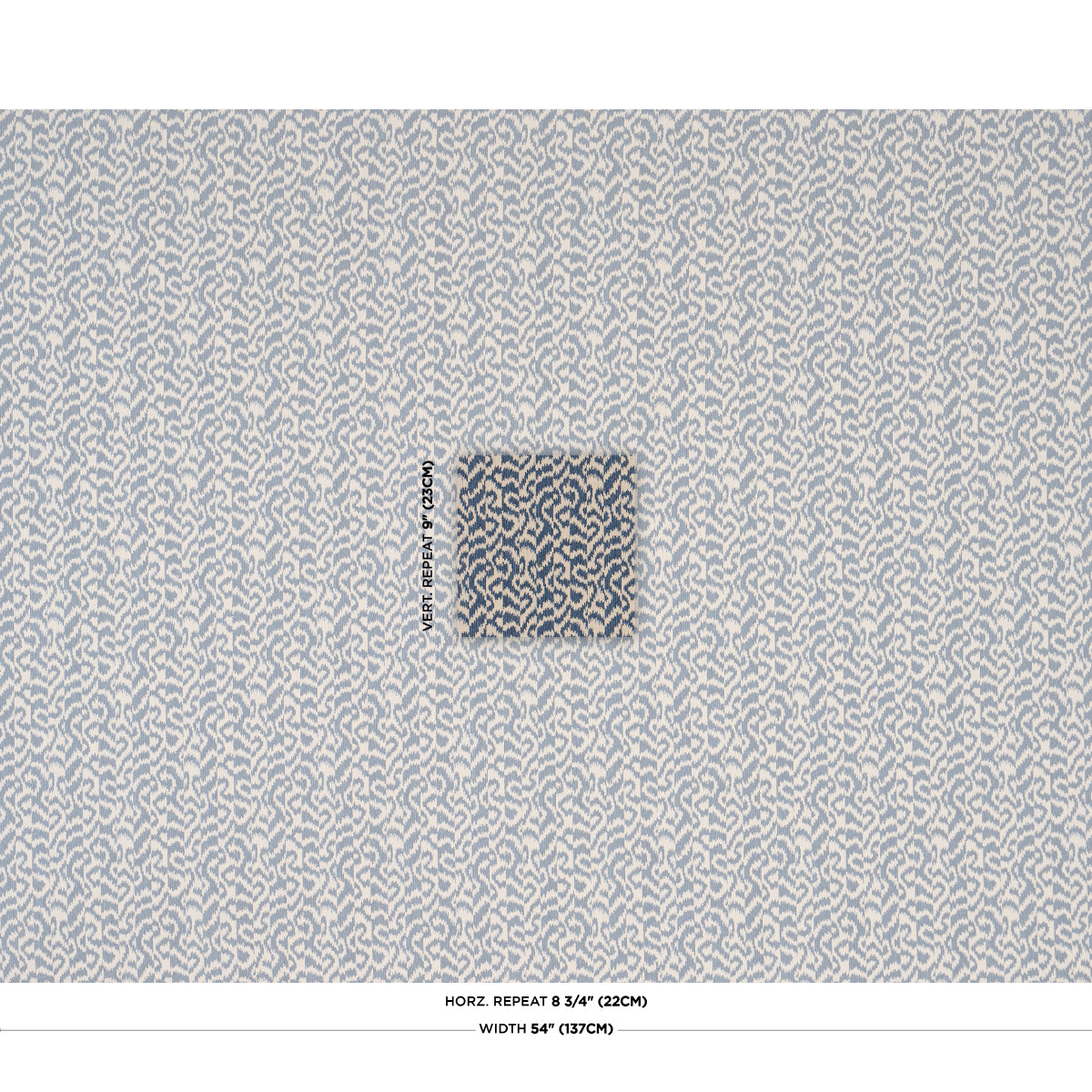 Coral Ridge Performance - Navy - Schumacher 88720 Fabric - Schumacher Fabric