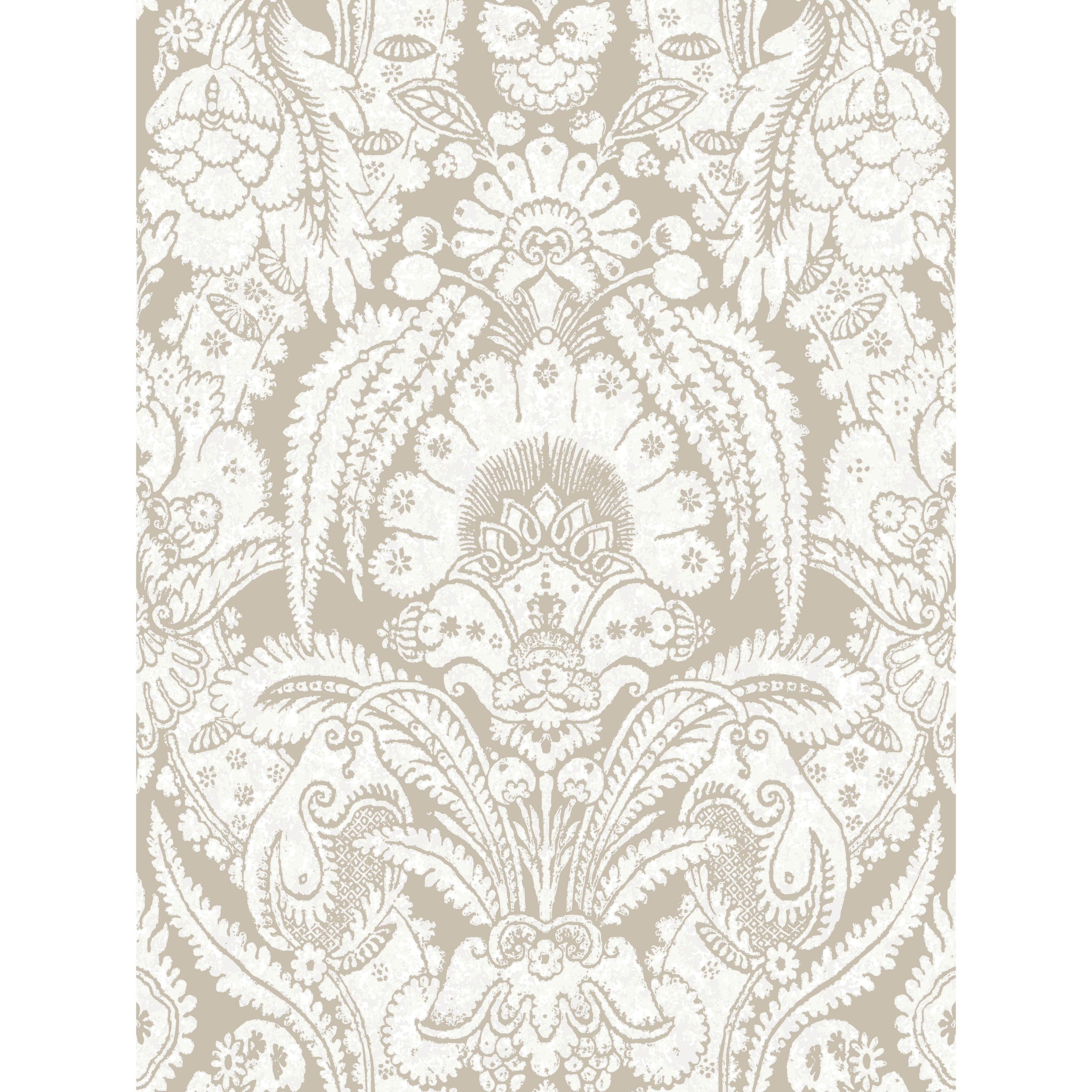 Chatterton - Linen And White - Cole & Son Wallpaper