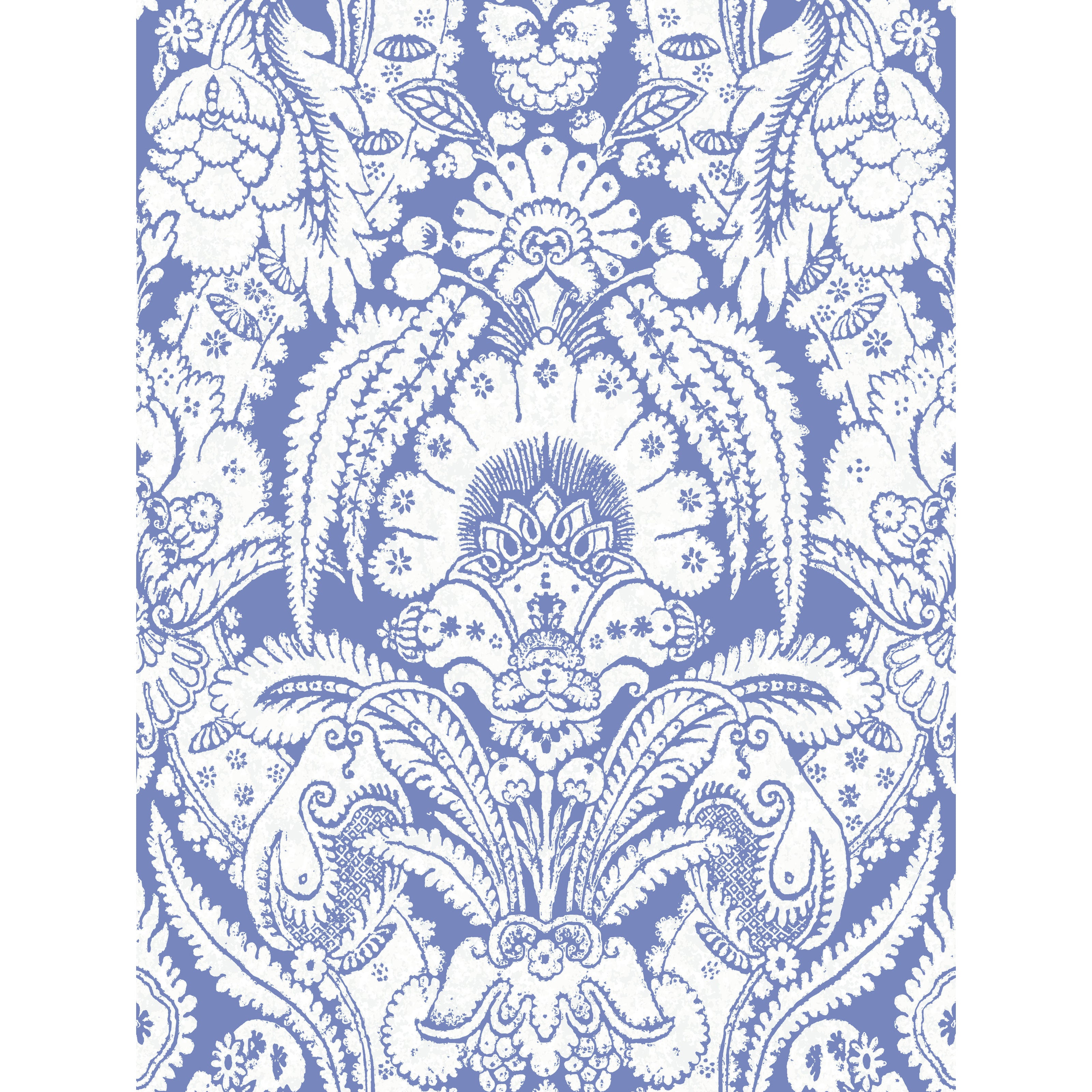Chatterton - Blue And White - Cole & Son Wallpaper