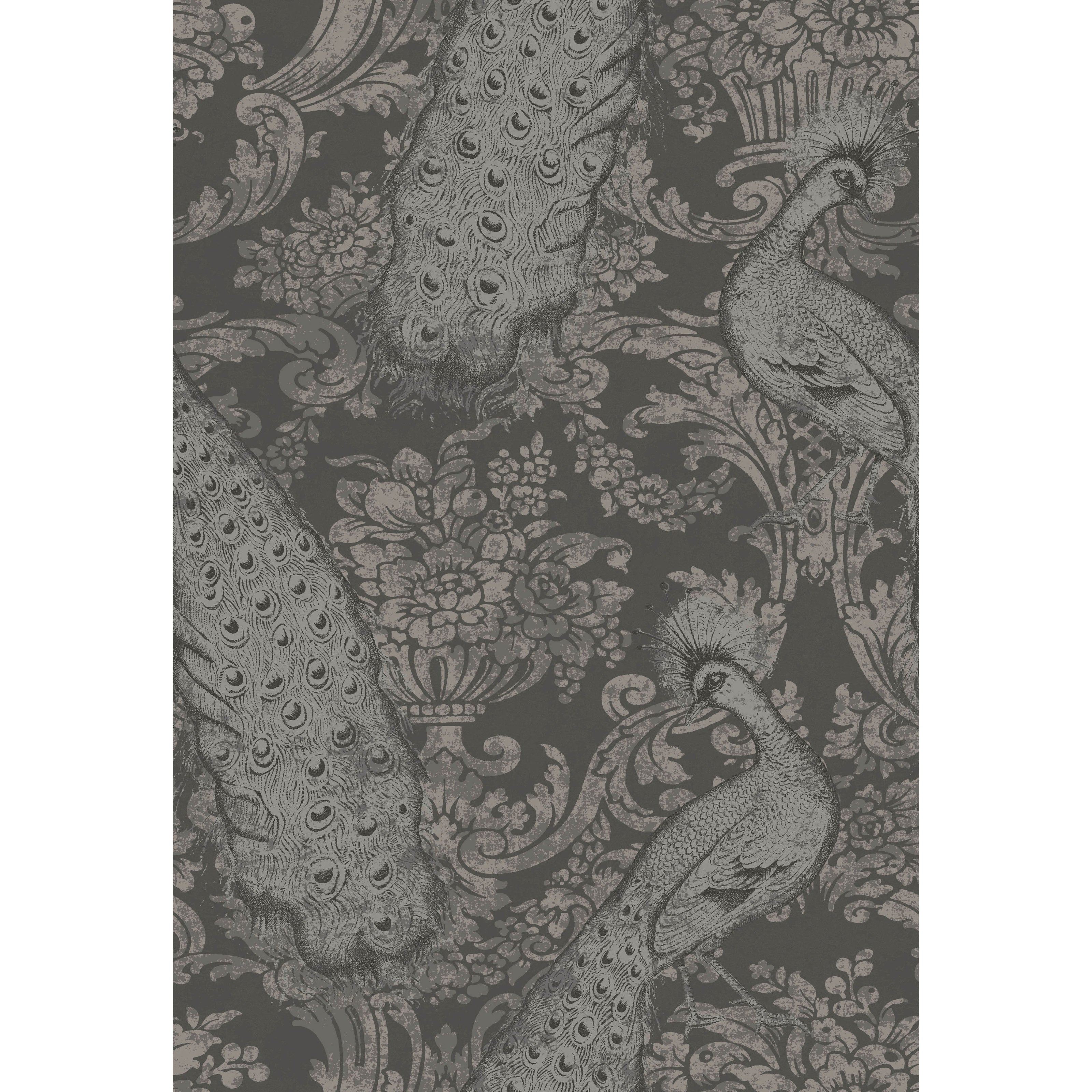 Byron - Charcoal An Silver - Cole & Son Wallpaper