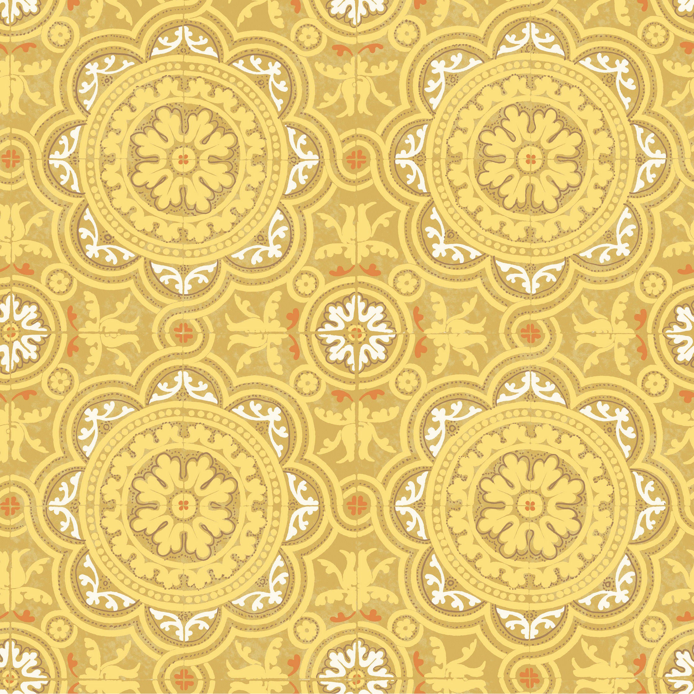Piccadilly - Ochre - Cole & Son Wallpaper