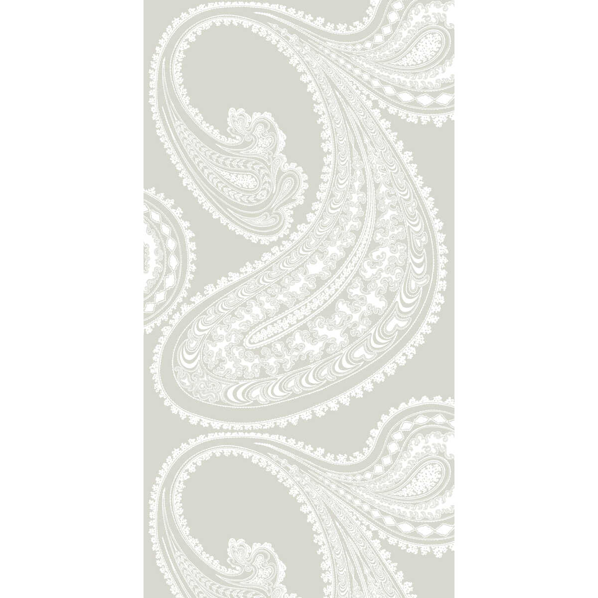 Rajapur - White/Linen - COLE & SON Wallpaper