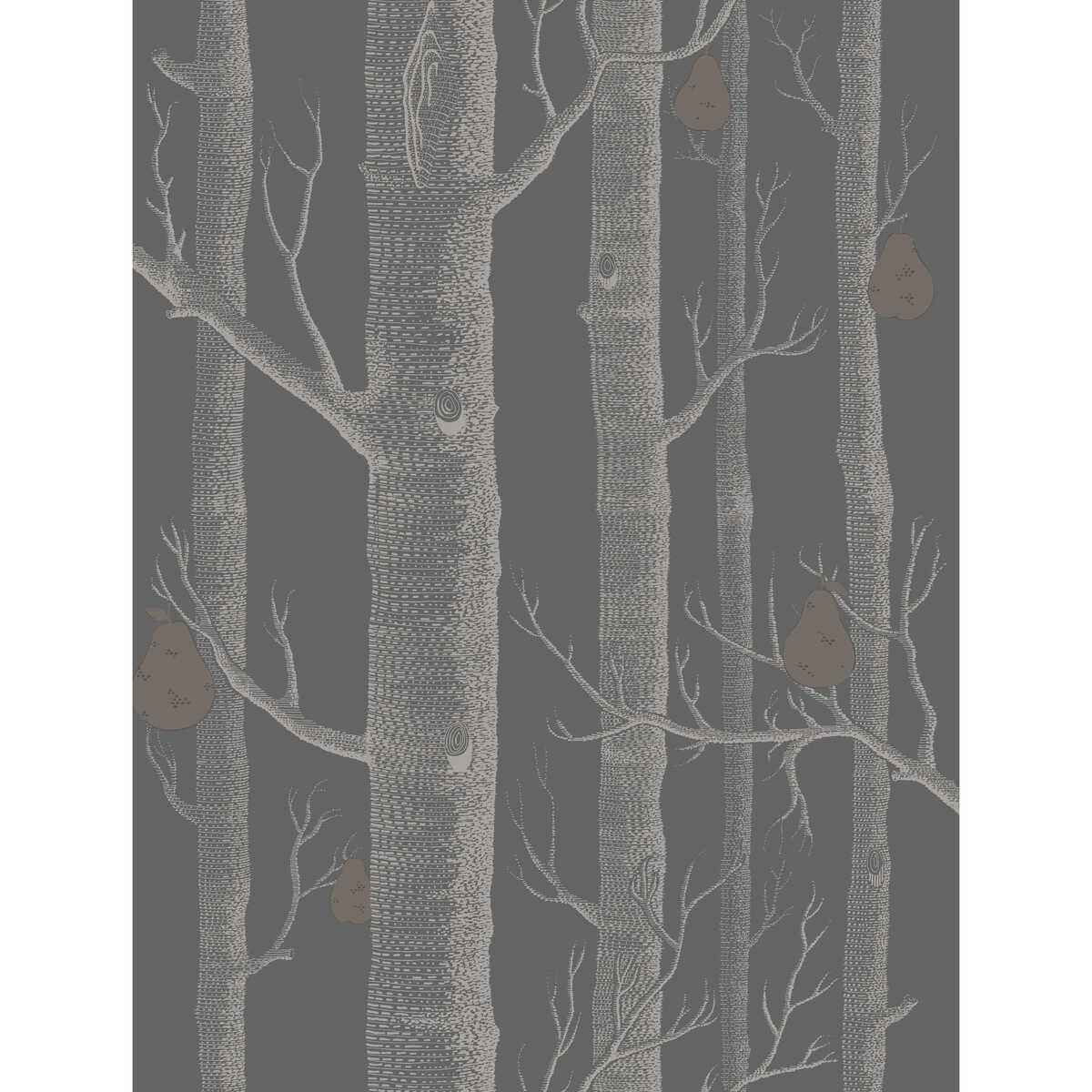 955031cs0 Woods Pears Gilver Black Cole Son Wallpaper - COLE & SON Wallpaper