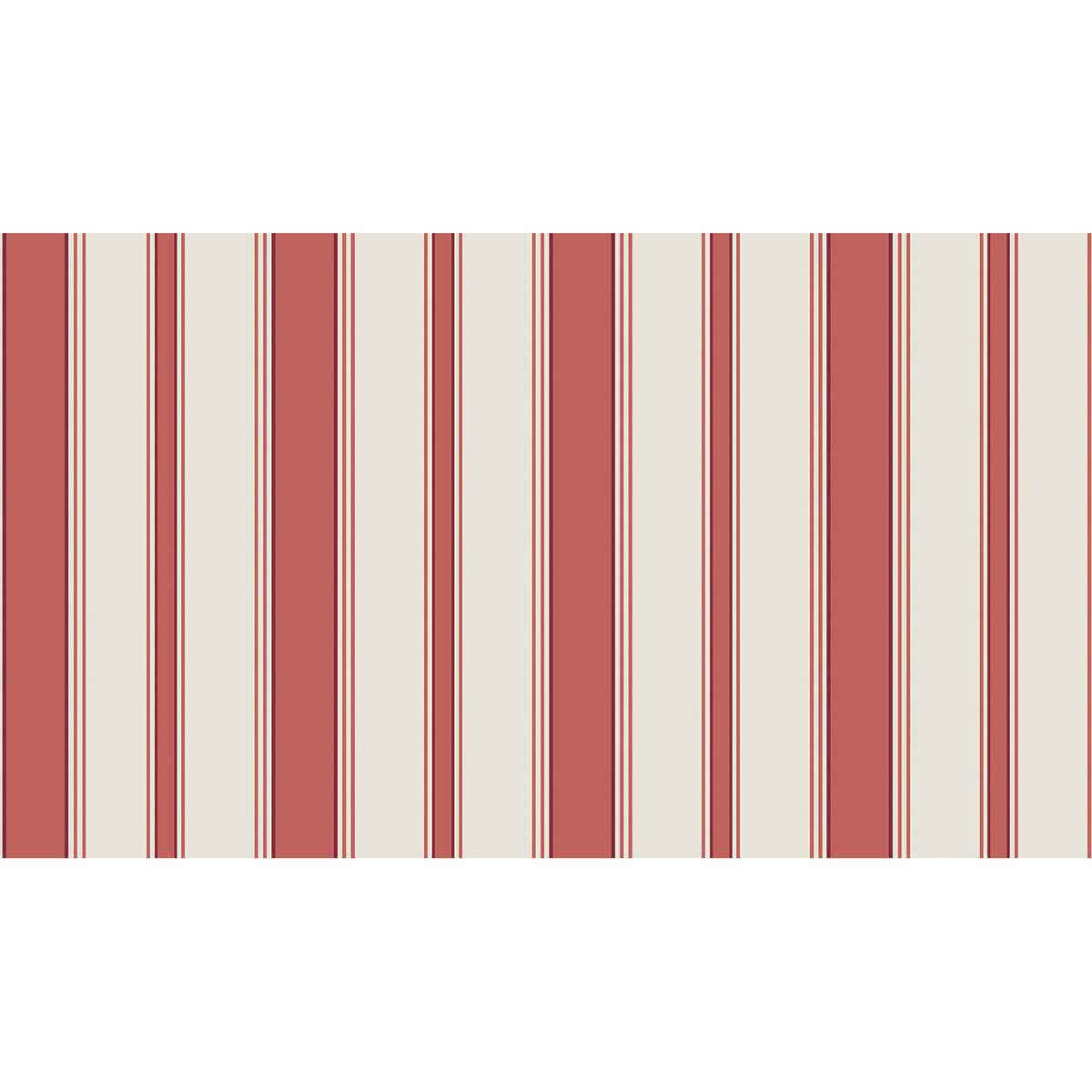 961001cs0 Cambridge Stripe Red Sand Cole Son Wallpaper - COLE & SON Wallpaper