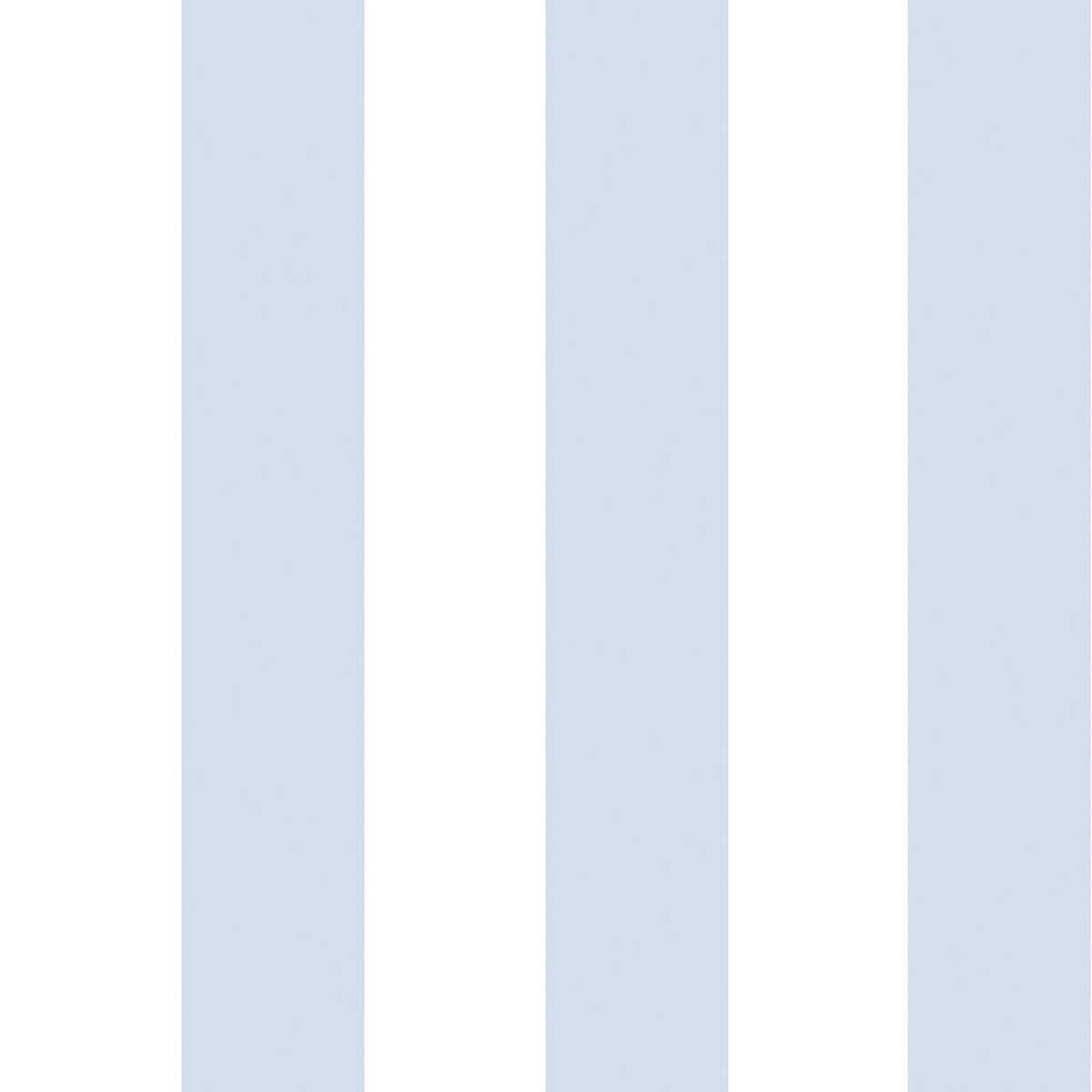 Glastonbury Str - Pale Bl & Wt - COLE & SON Wallpaper