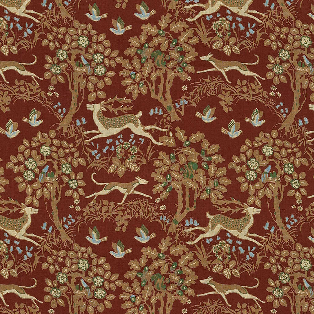 Mille Fleur Pri - Berry - LEE JOFA Fabric