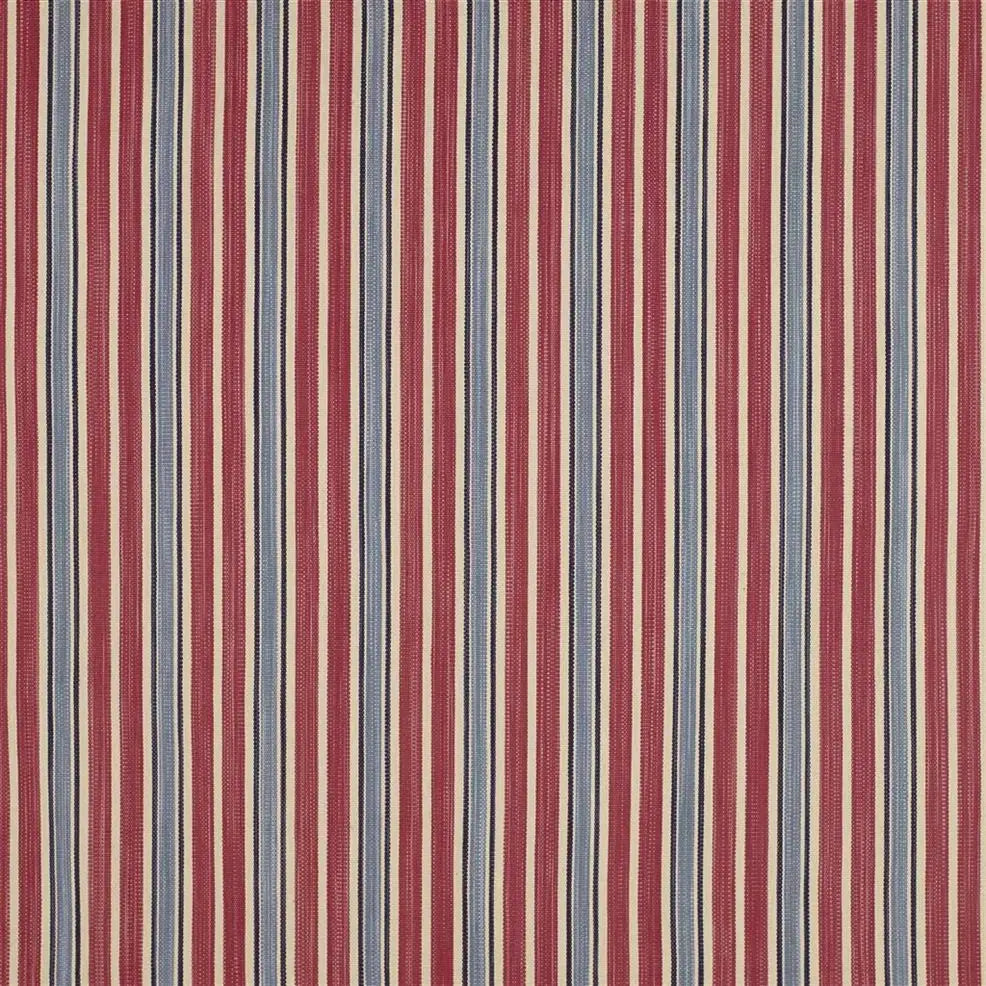 FRL5049-02 Colombier Stripe Antique Red by Ralph Lauren Fabric