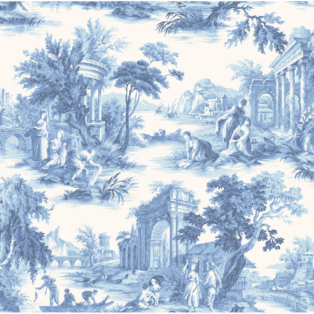Villandry - Cobalt Blue - Cole & Son Wallpaper