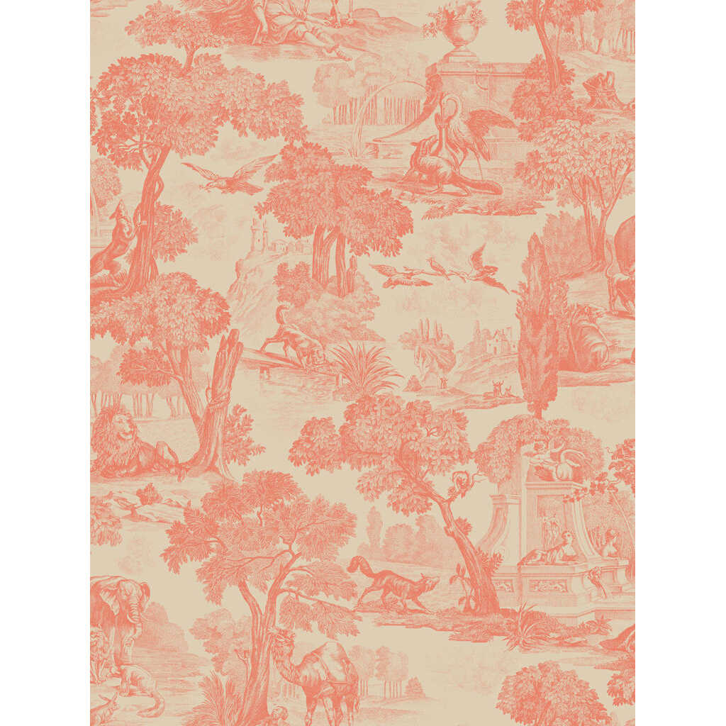 Versailles Wp - Coral - COLE & SON Papel pintado