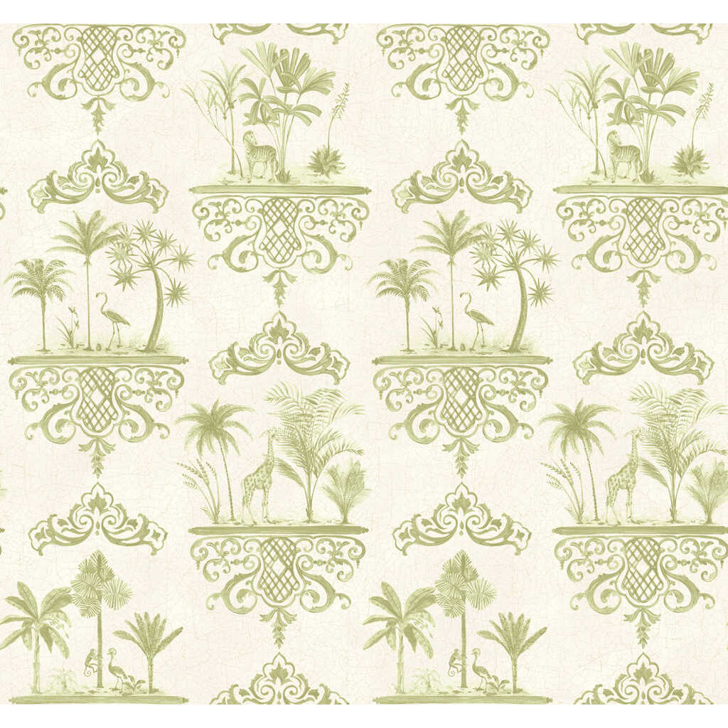 Rousseau - Old Olive - COLE & SON Wallpaper