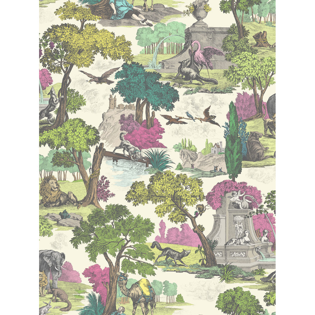 Versailles Grand - Pink - Cole & Son Wallpaper