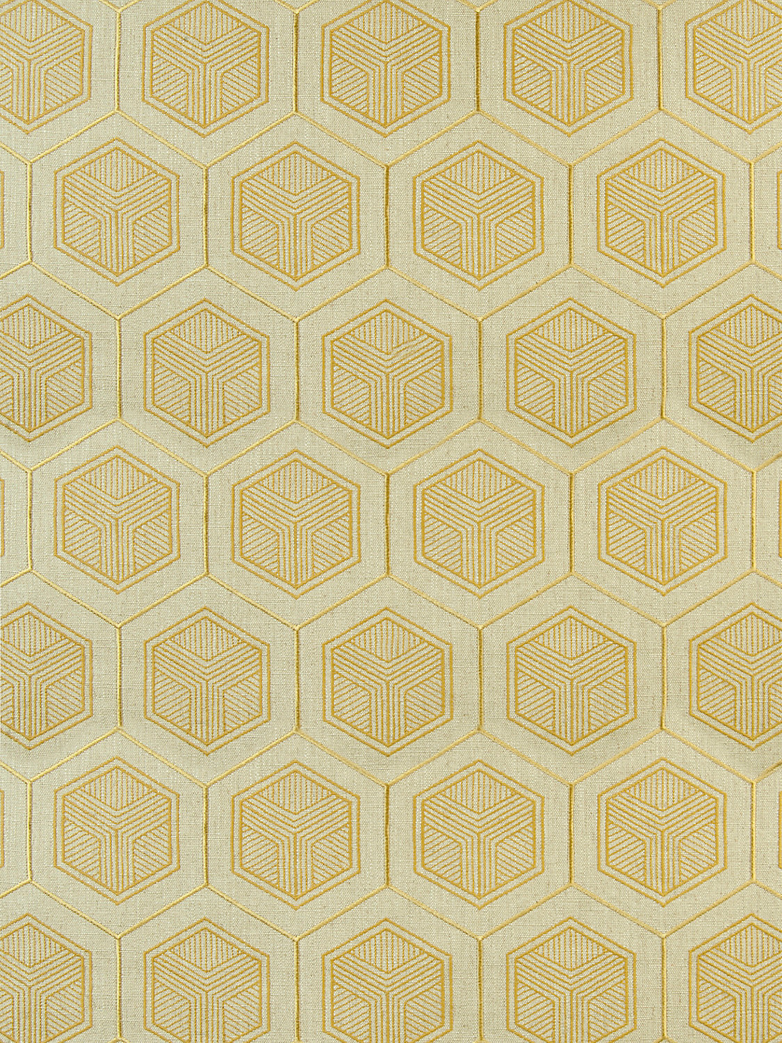 Hexaddiction - Sahara Sun - Scalamandre Fabric
