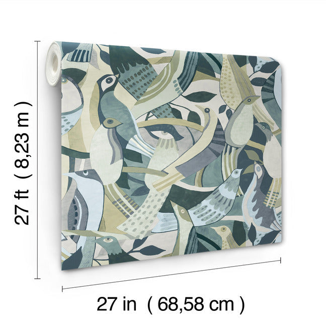 fauvist-flock-wallpaper-green-york-wallcoverings-ag2017