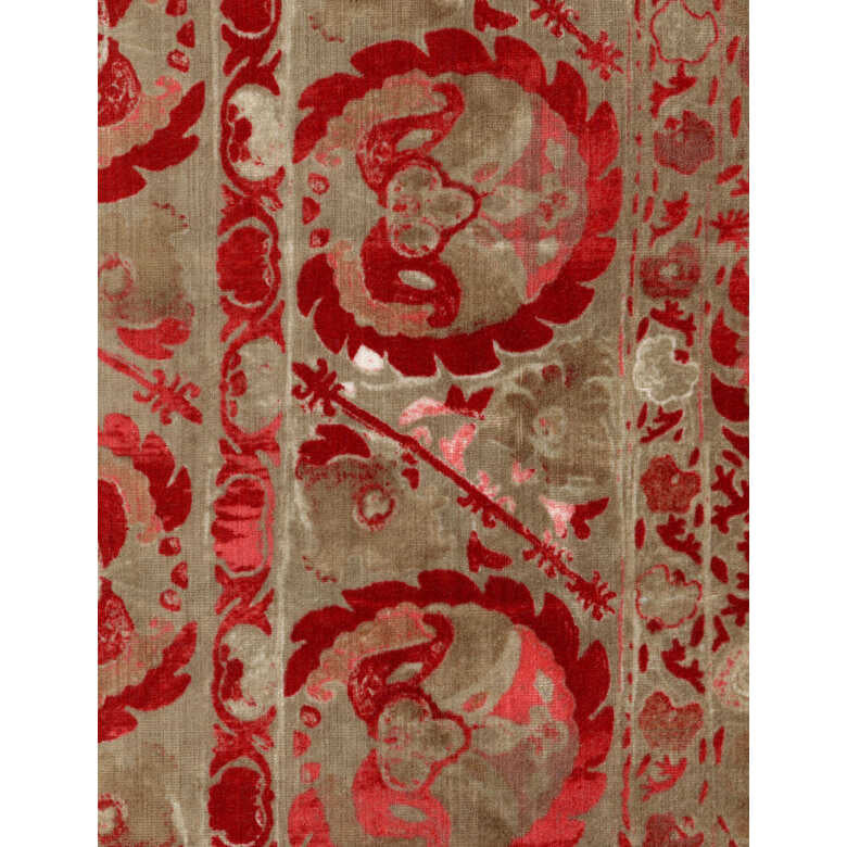 Iznik - Red - KRAVET COUTURE Fabric