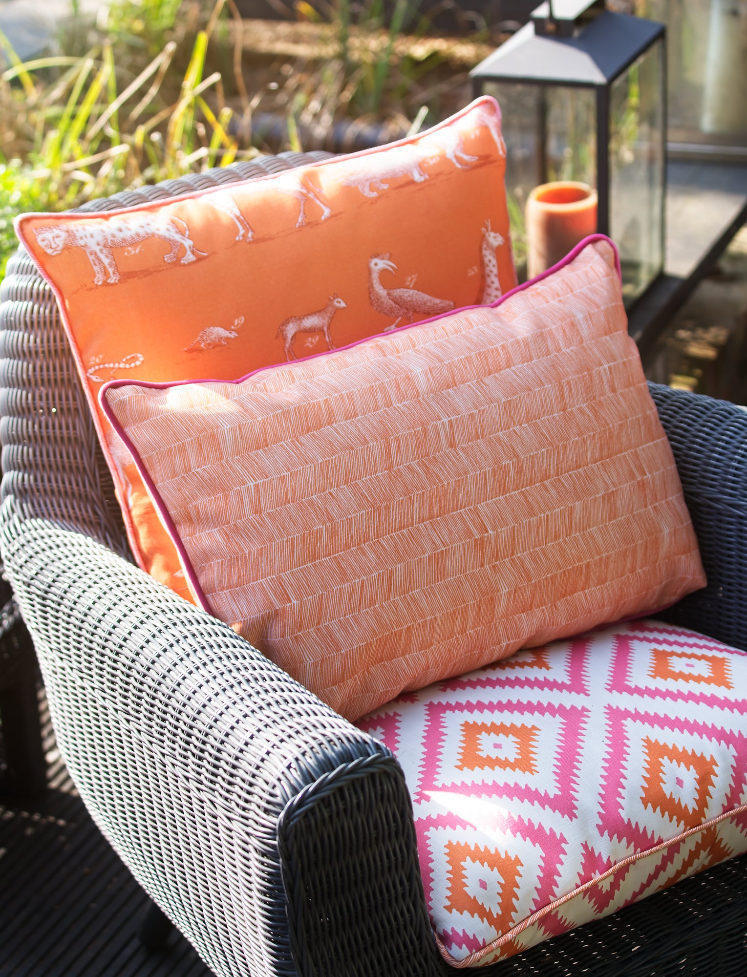Kingdom Outdoor - Lava - Kravet Couture Fabric