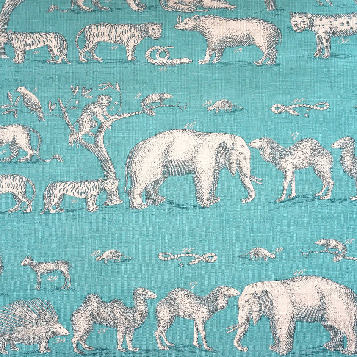 Kingdom Outdoor - Lagoon - KRAVET COUTURE Fabric