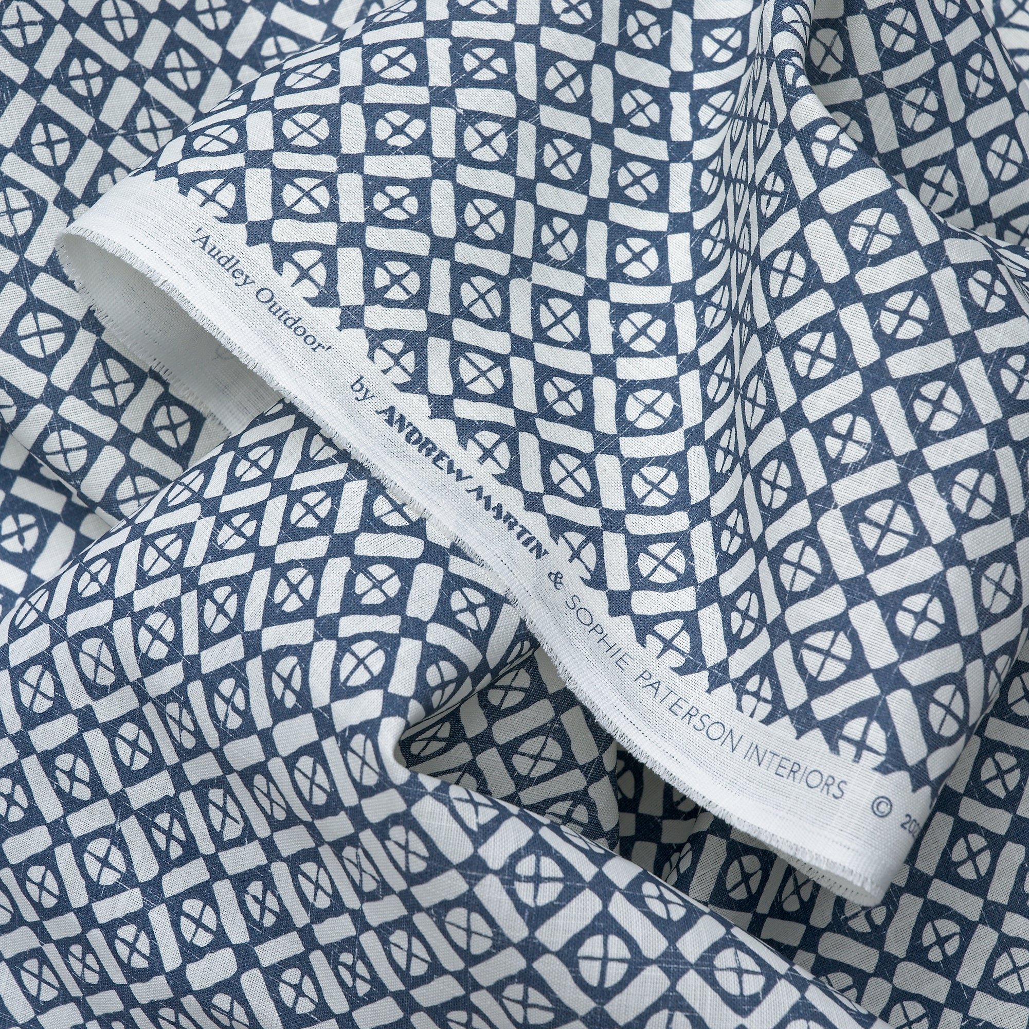 Audley Outdoor - Navy - Kravet Couture Fabric