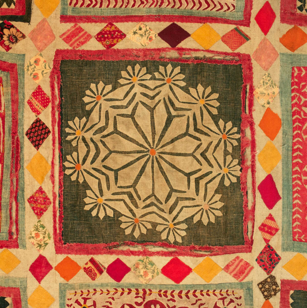 Courtyard - Multi - KRAVET COUTURE Fabric
