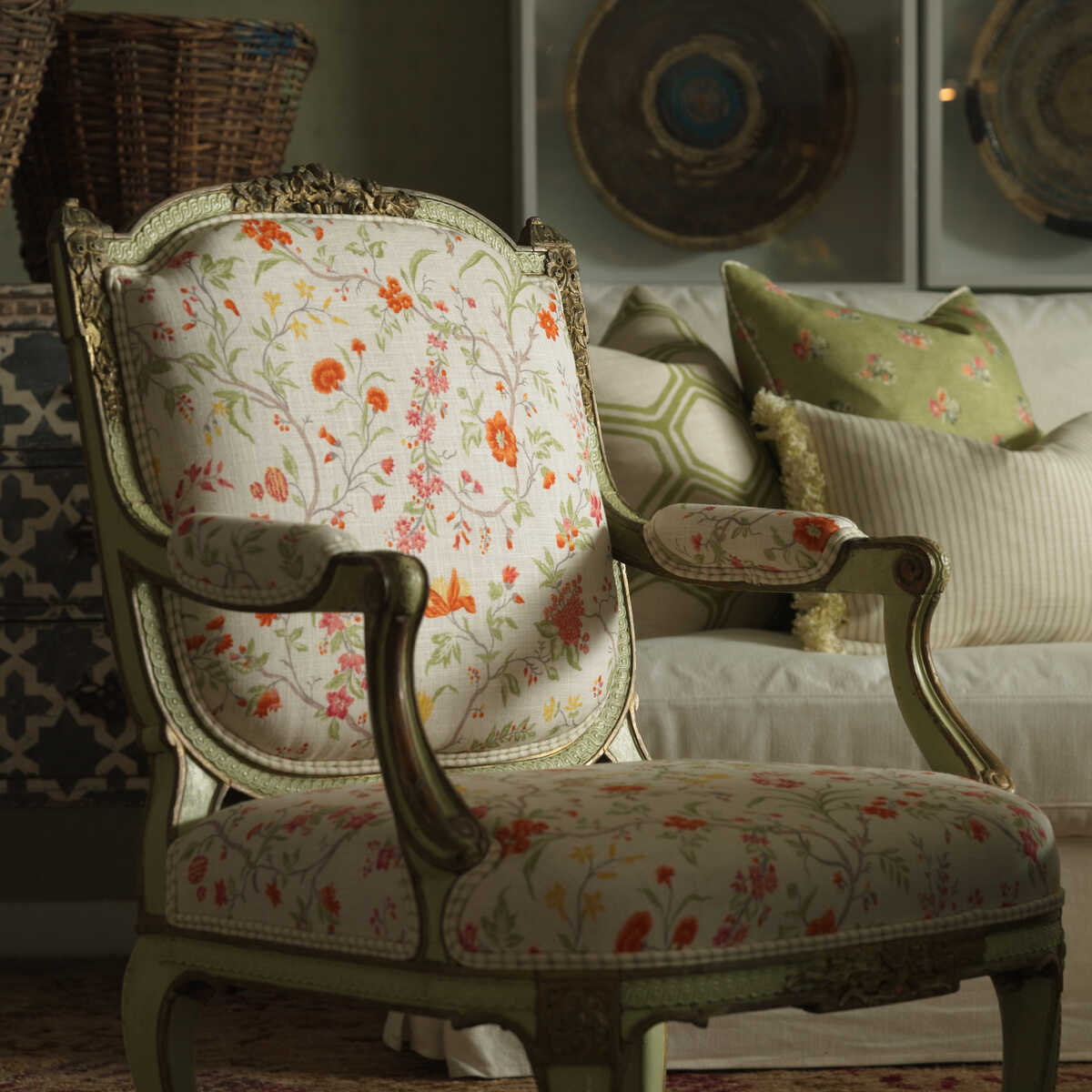 Ramble - Ivory - KRAVET COUTURE Fabric