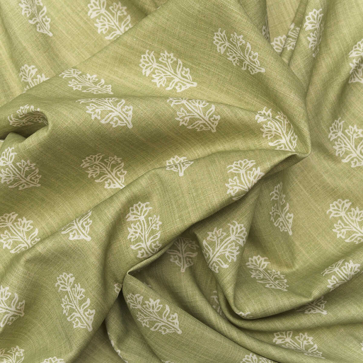 Buttercup - Leaf - KRAVET COUTURE Fabric
