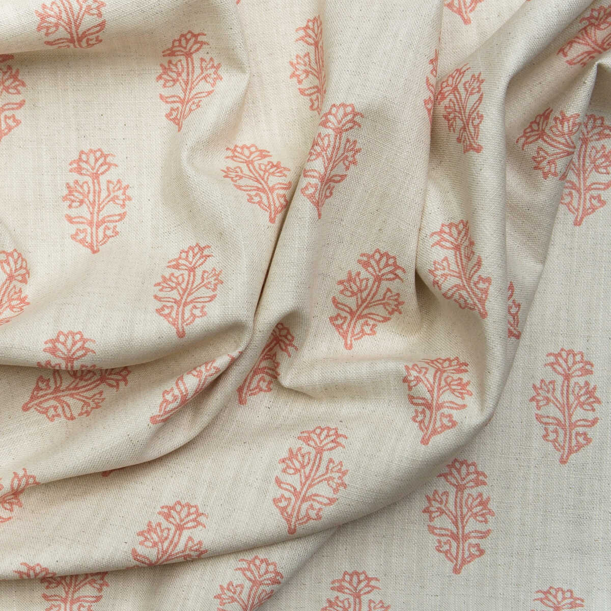 Buttercup - Coral - KRAVET COUTURE Fabric