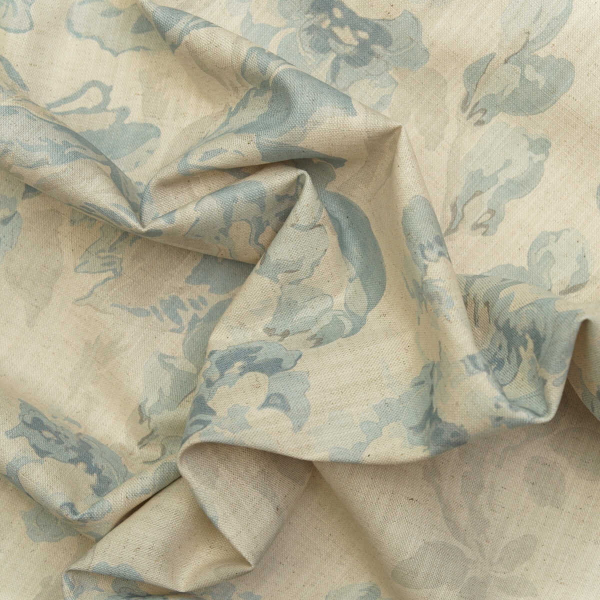 Midsummer - Faded Blue - KRAVET COUTURE Fabric
