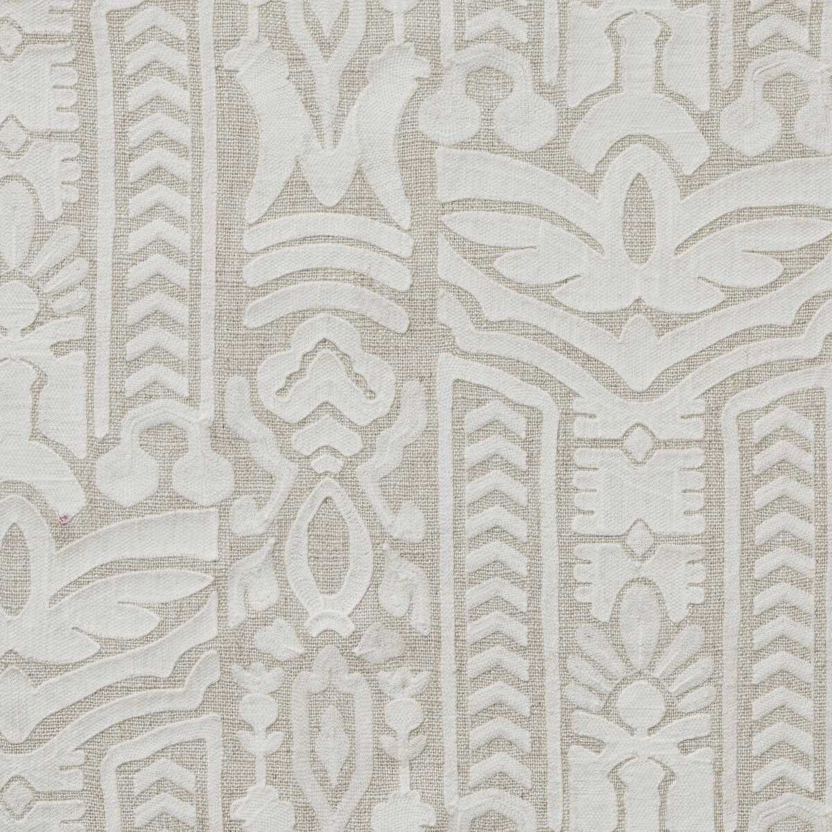 Totem - Ivory - KRAVET COUTURE Fabric