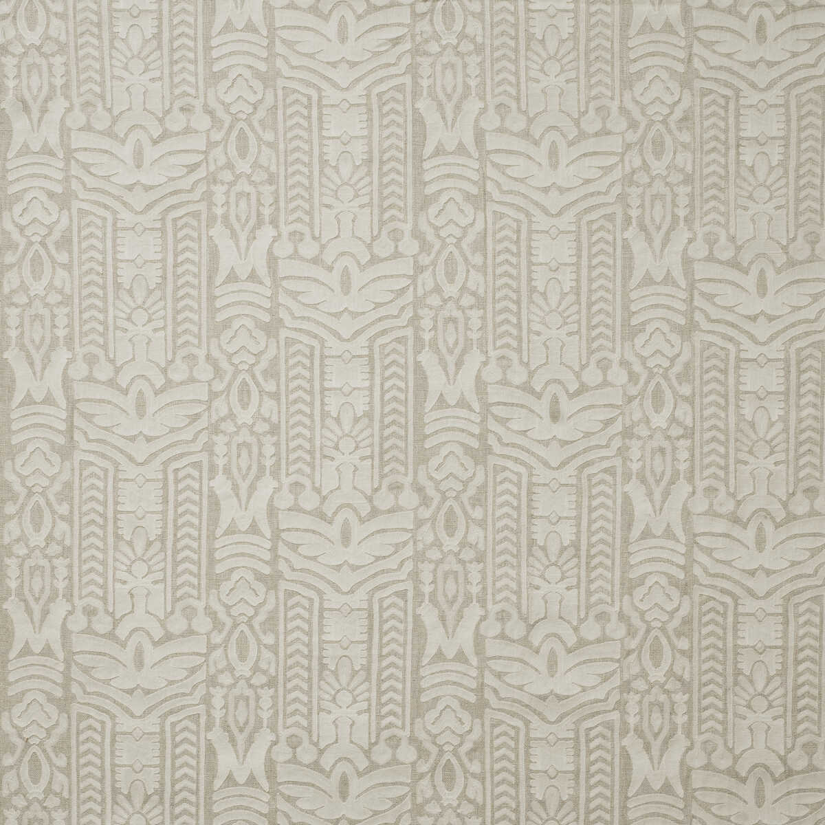 Totem - Ivory - KRAVET COUTURE Fabric