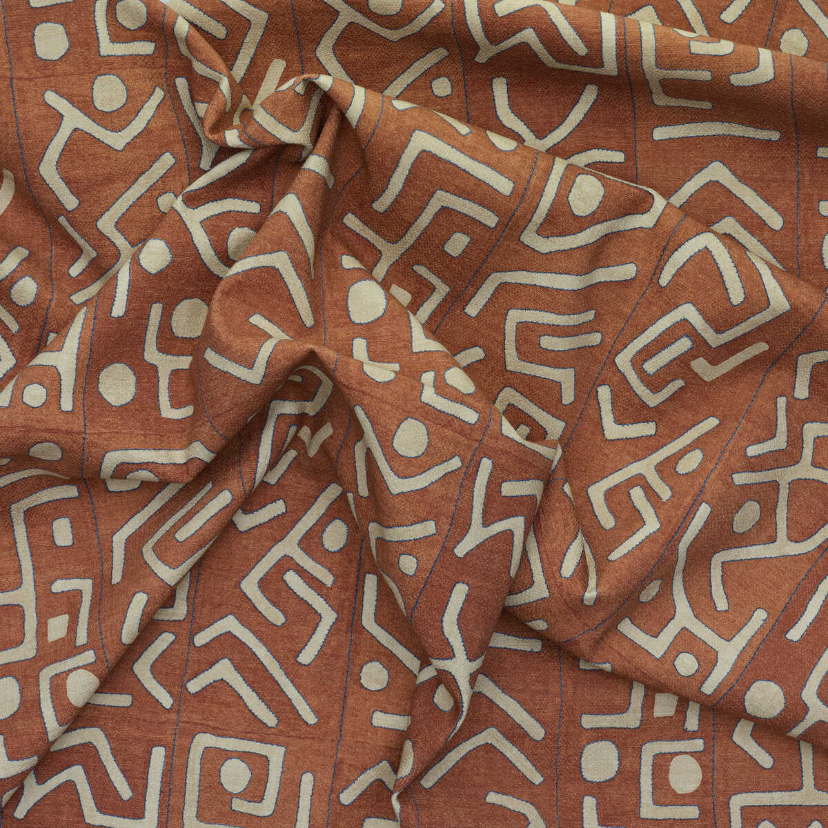Trojan Outdoor - Brick - KRAVET COUTURE Tela