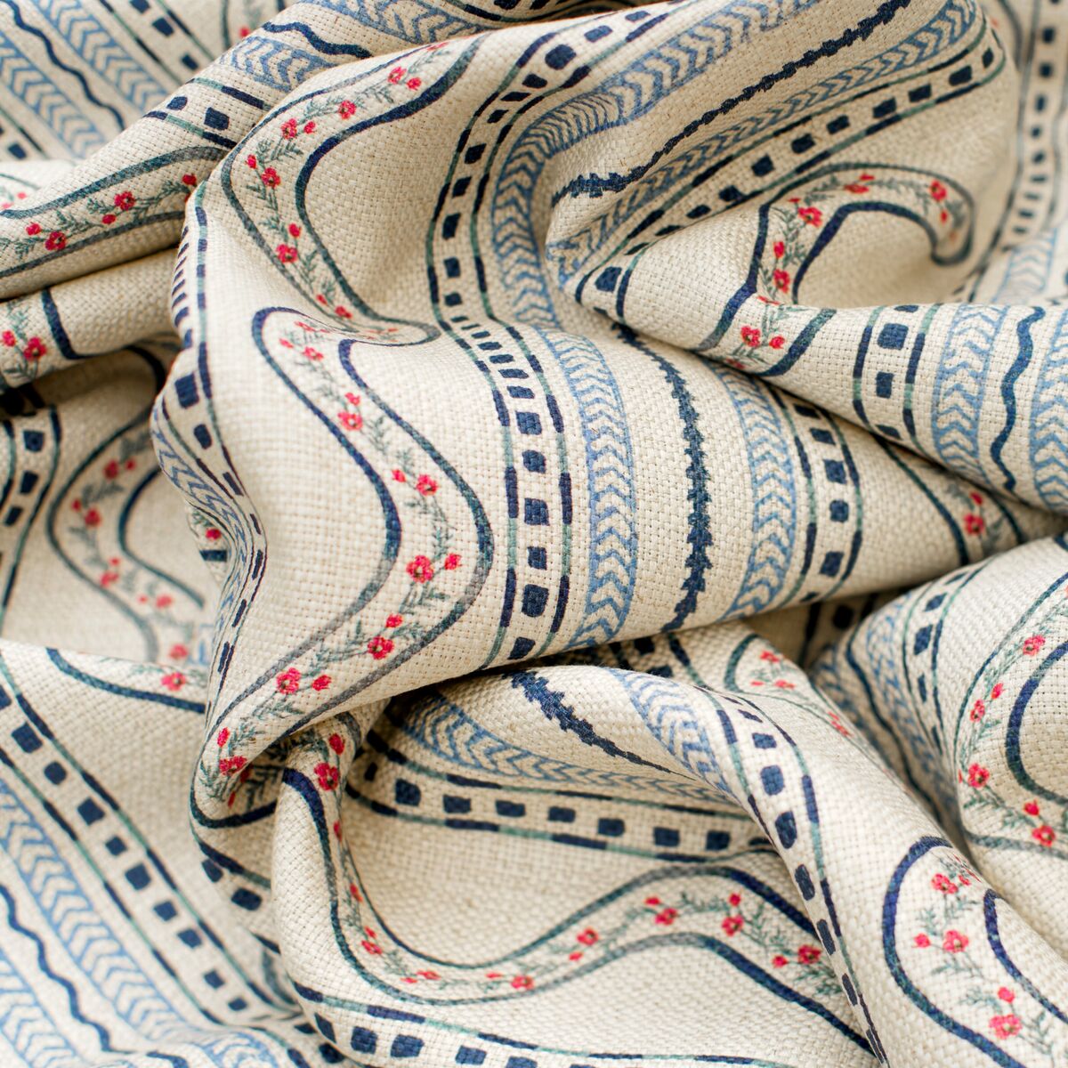 Flow - Denim - Kravet Couture Fabric