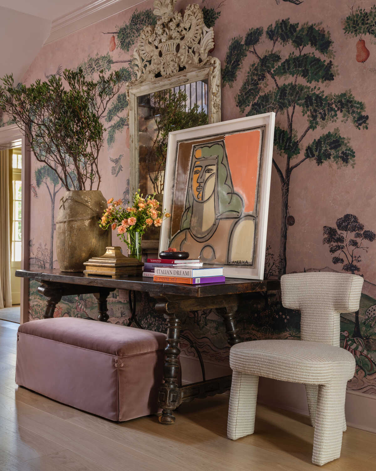 Mythical Land - Daybreak - KRAVET COUTURE Wallpaper