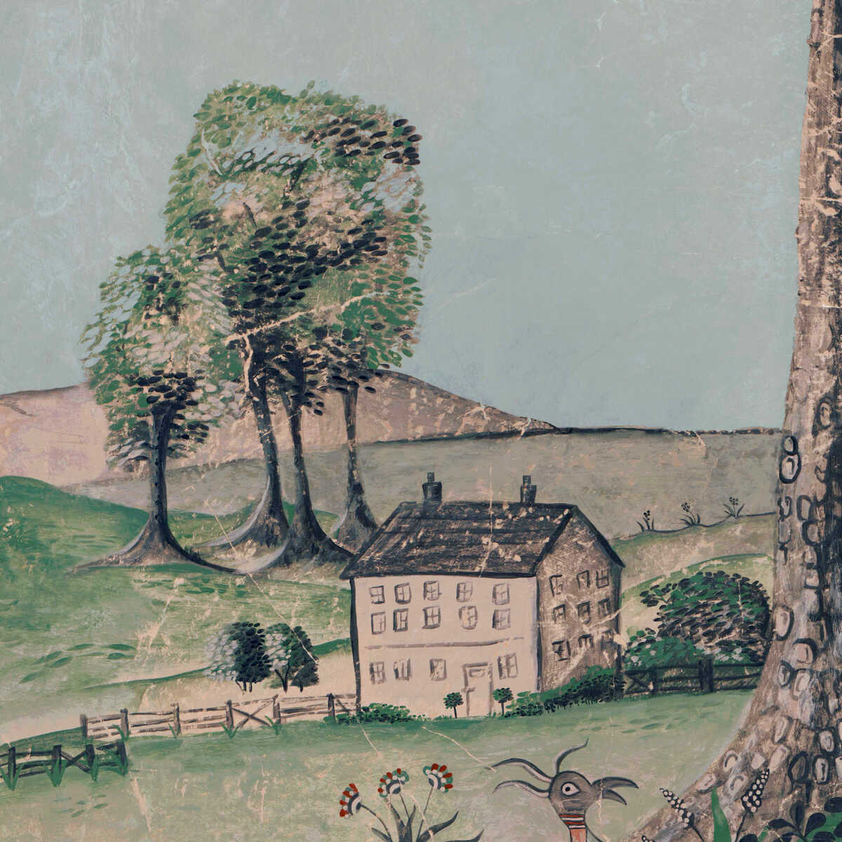Mythical Land - Summerstorm - KRAVET COUTURE Wallpaper