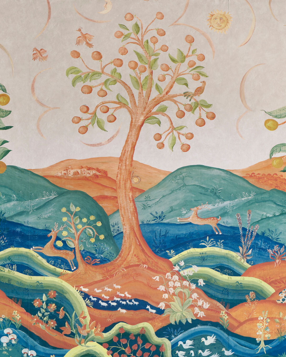 Rufus Wp - Mist - Kravet Couture Wallpaper