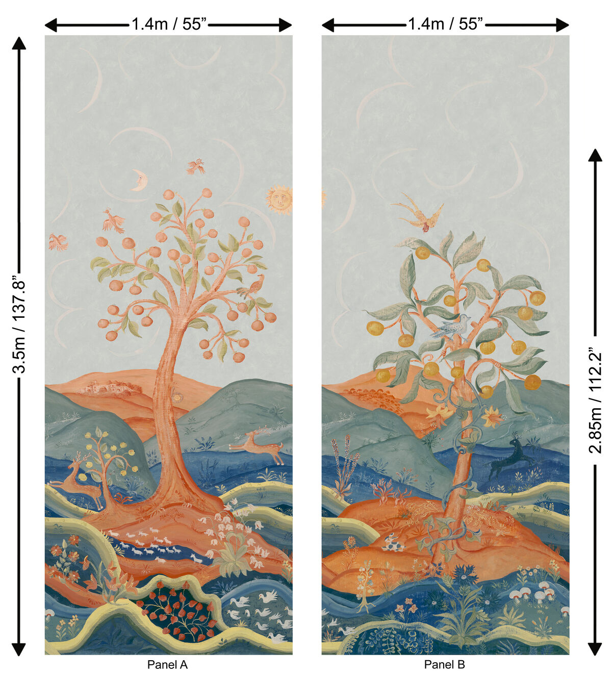 Rufus Wp - Summer - Kravet Couture Wallpaper