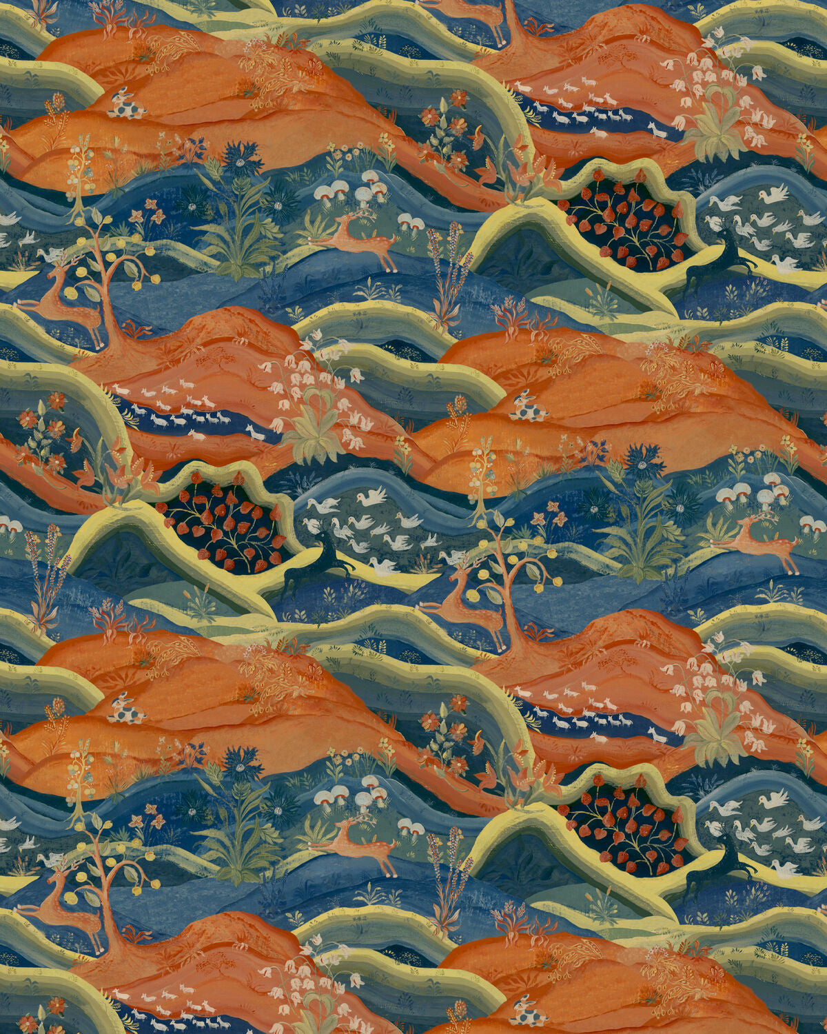 Meadow Wp - Hillside - Kravet Couture Wallpaper