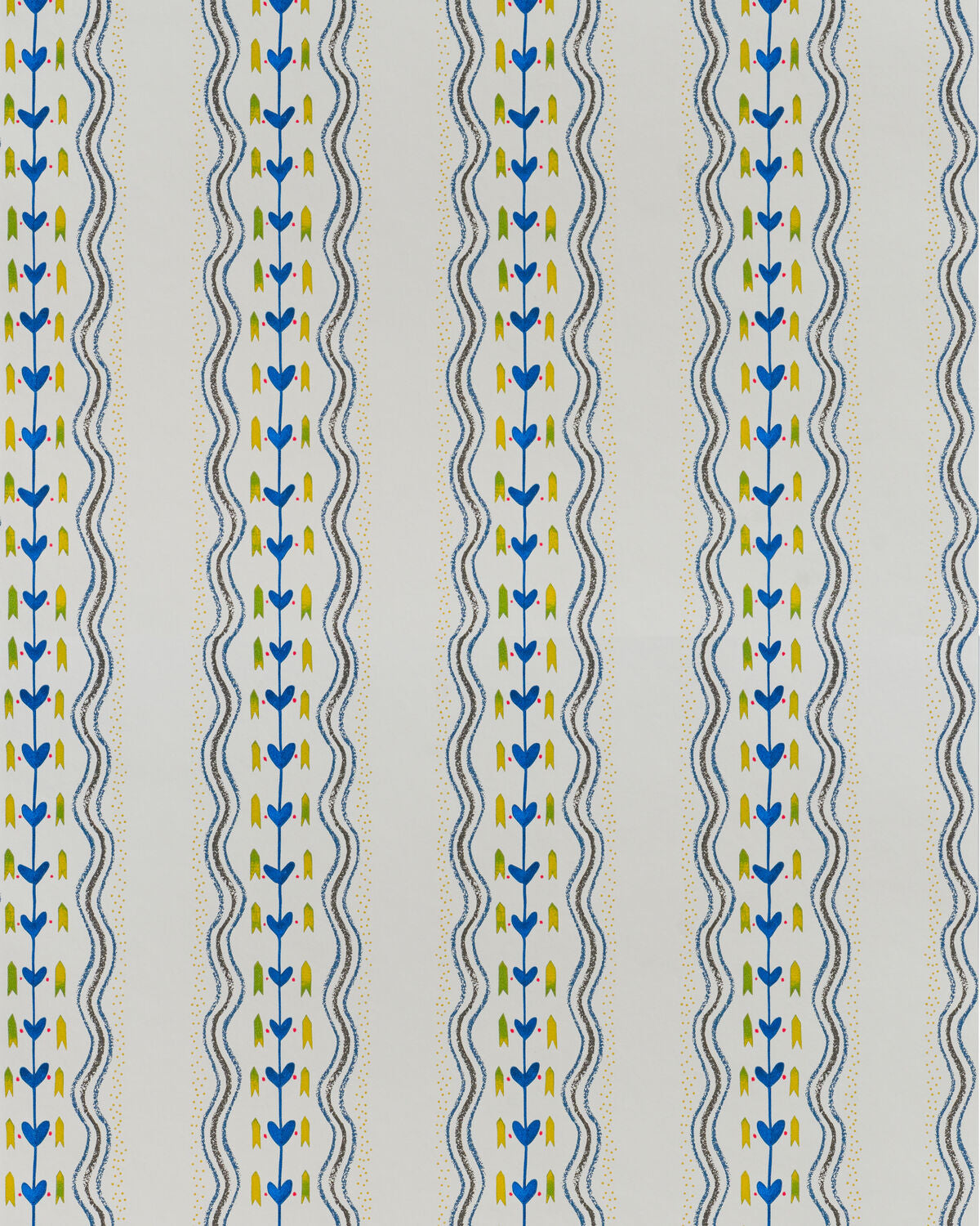 Hearty Wp - Periwinkle - Kravet Couture Wallpaper