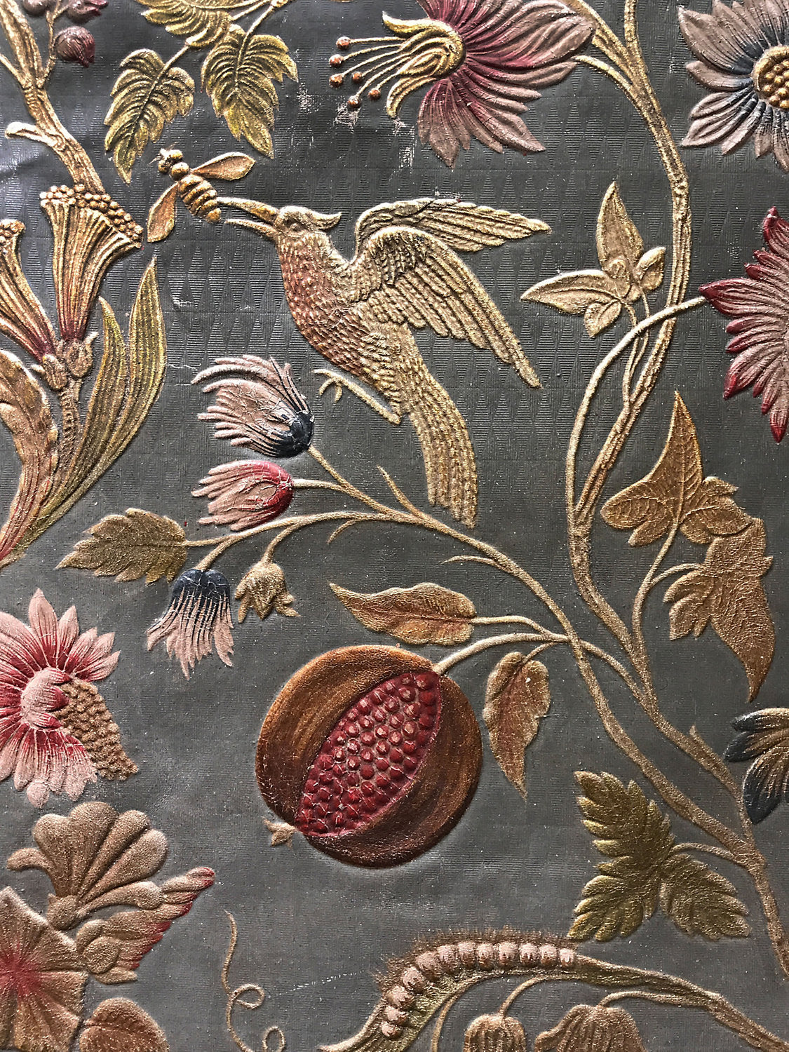 Cuir Eden - Blue/Multi - Scalamandre Fabric