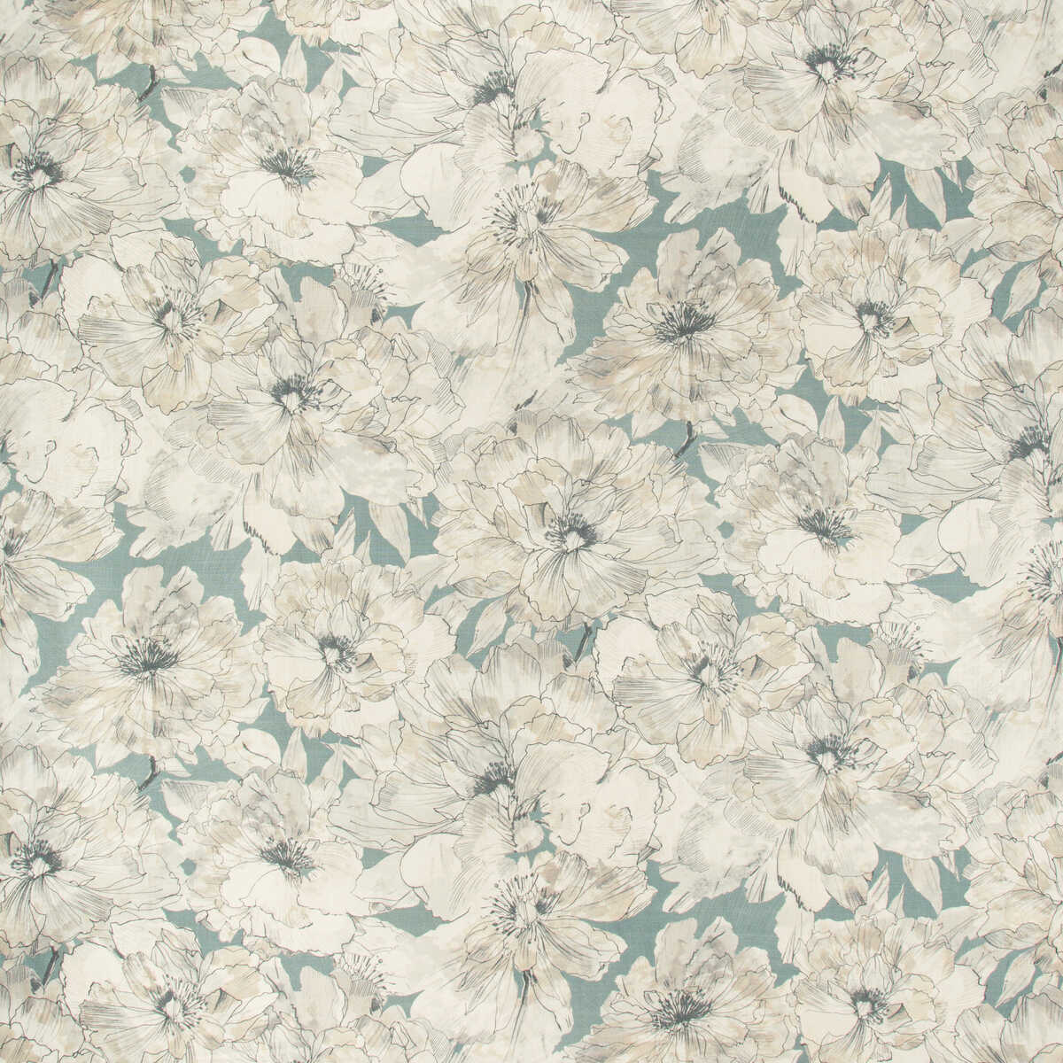 Ayrlies - Soft Blue - KRAVET COUTURE Fabric