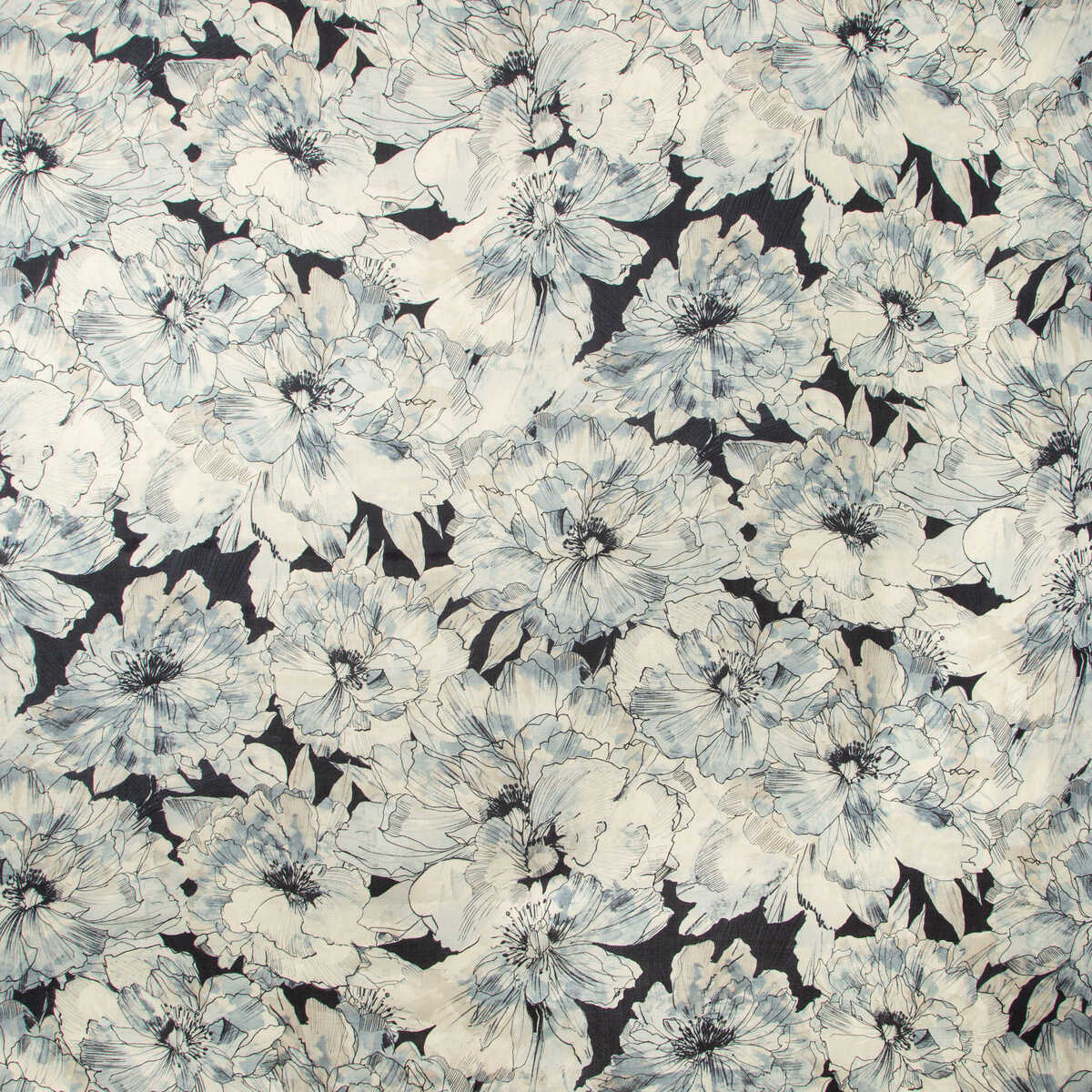 Ayrlies - Indigo - KRAVET COUTURE Fabric