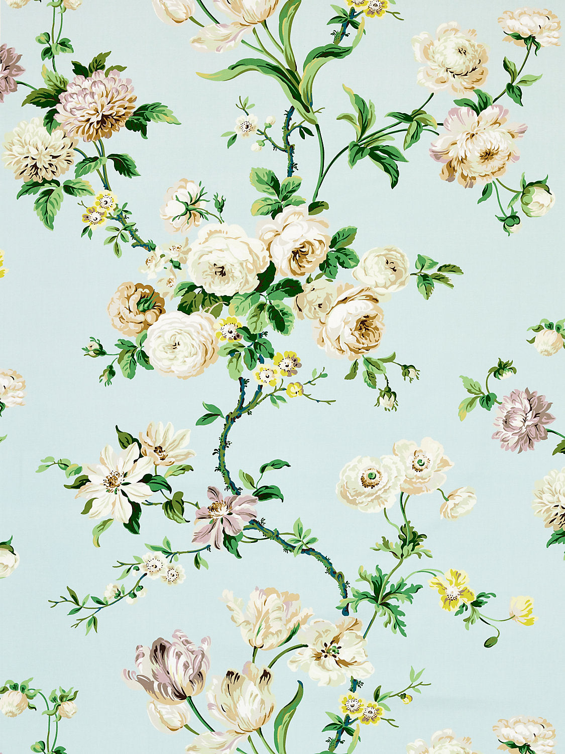 Botanical Garden - Celadon - Scalamandre Fabric