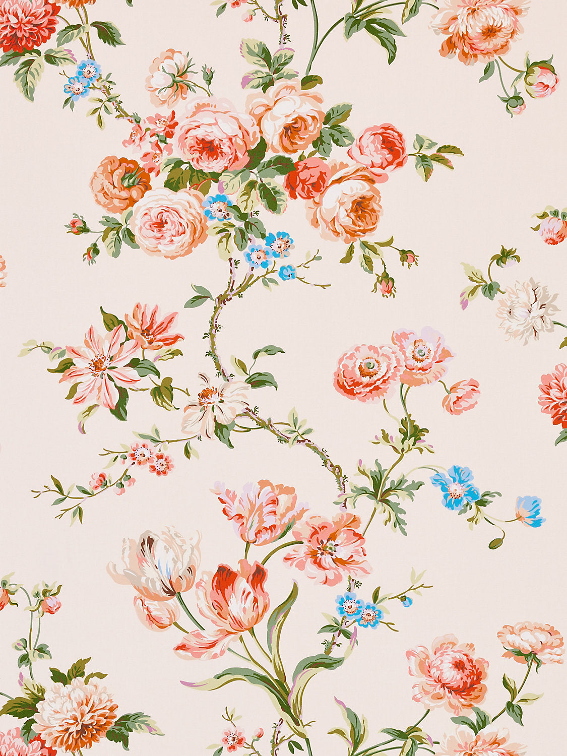 Botanical Garden - Rose Quartz - Scalamandre Fabric