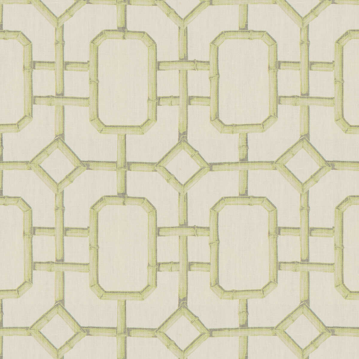 Bambu Fret - Celery - KRAVET COUTURE Fabric