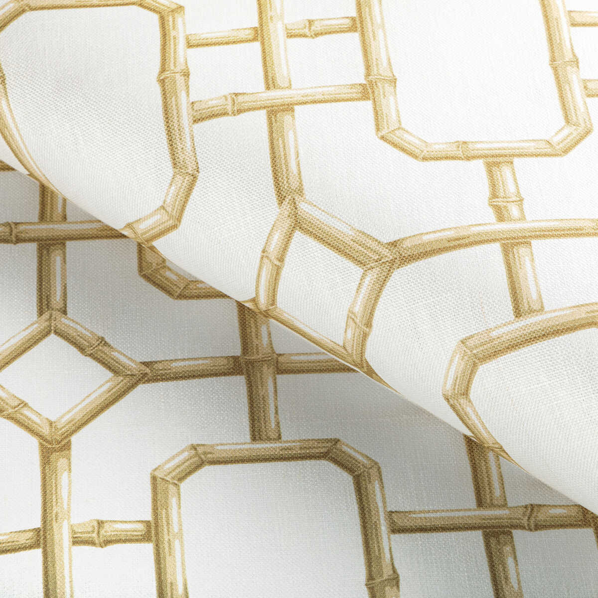 Bambu Fret - Dune - KRAVET COUTURE Fabric