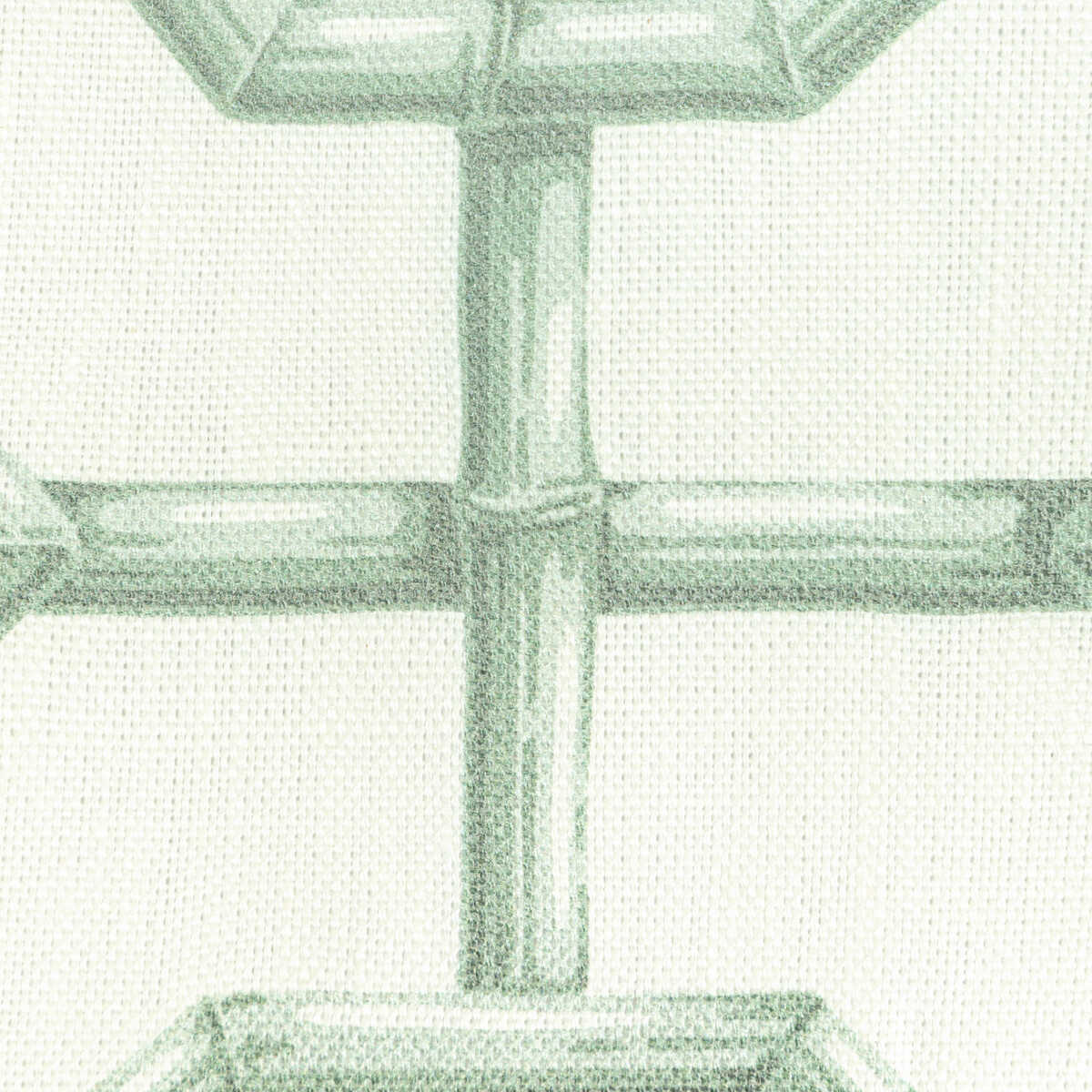 Bambu Fret - Leek - KRAVET COUTURE Fabric