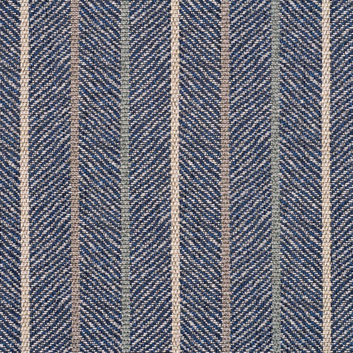 Silverton Stripe - Indigo - G P & J BAKER Fabric