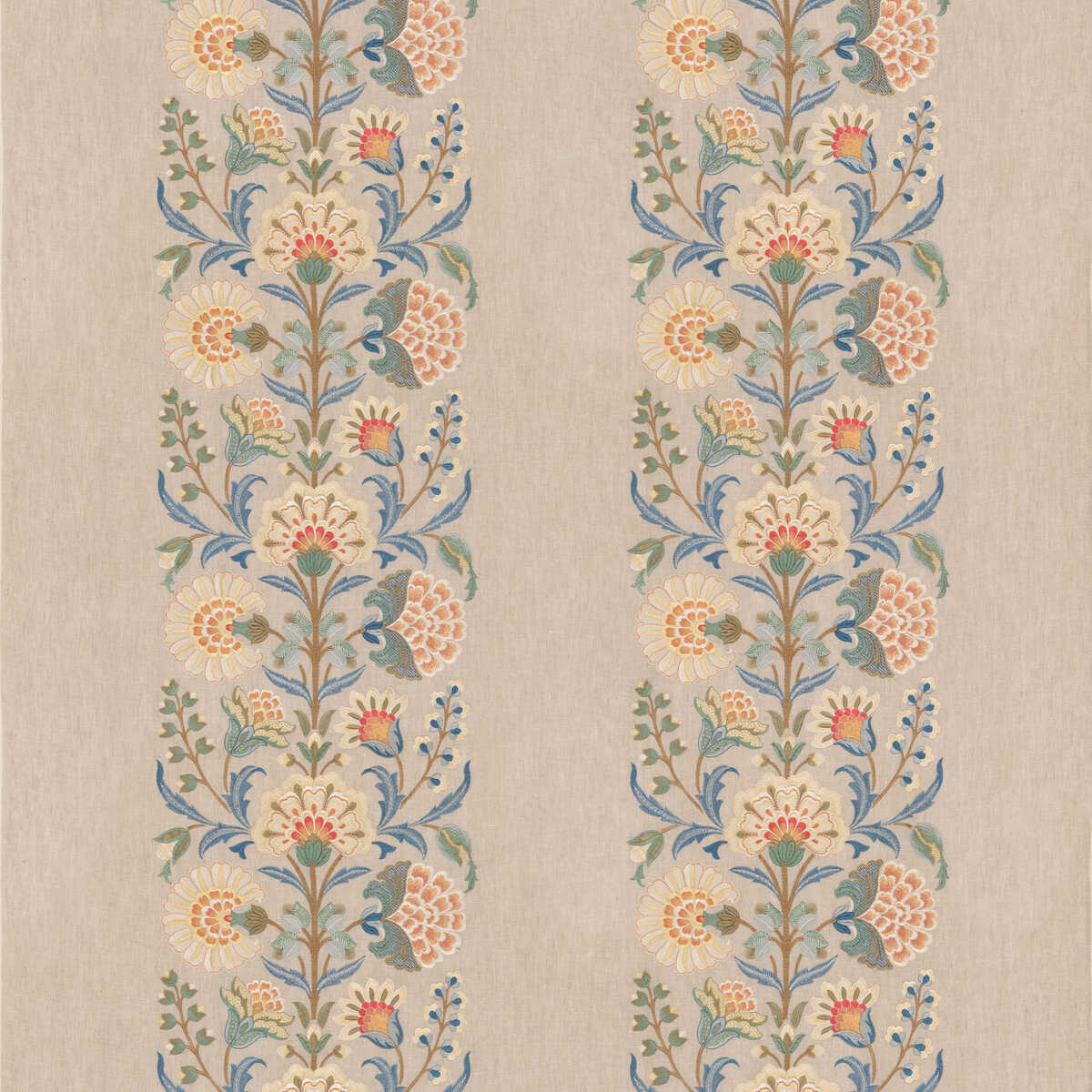 Annesley - Blue - G P & J BAKER Fabric