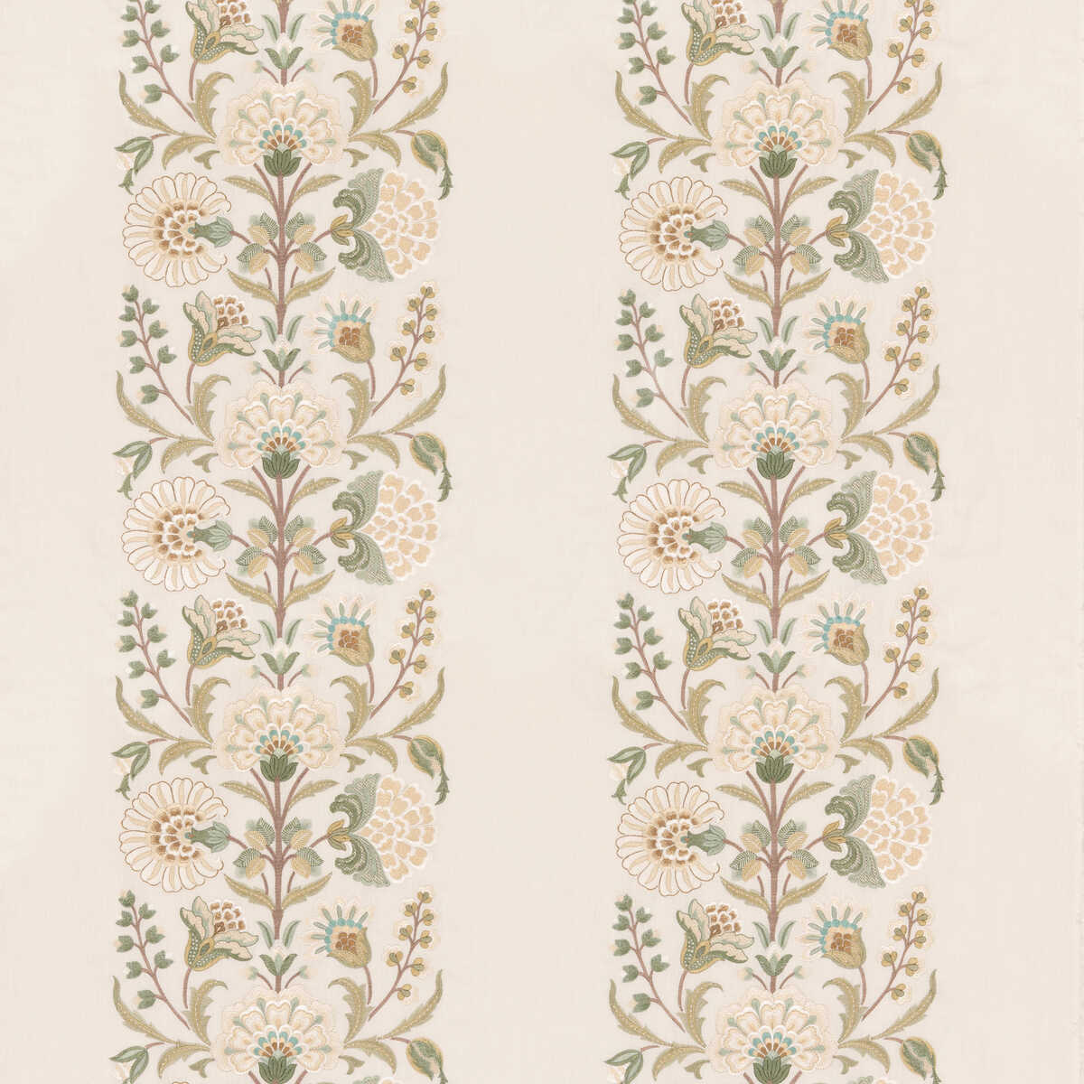 Annesley - Green - G P & J BAKER Fabric